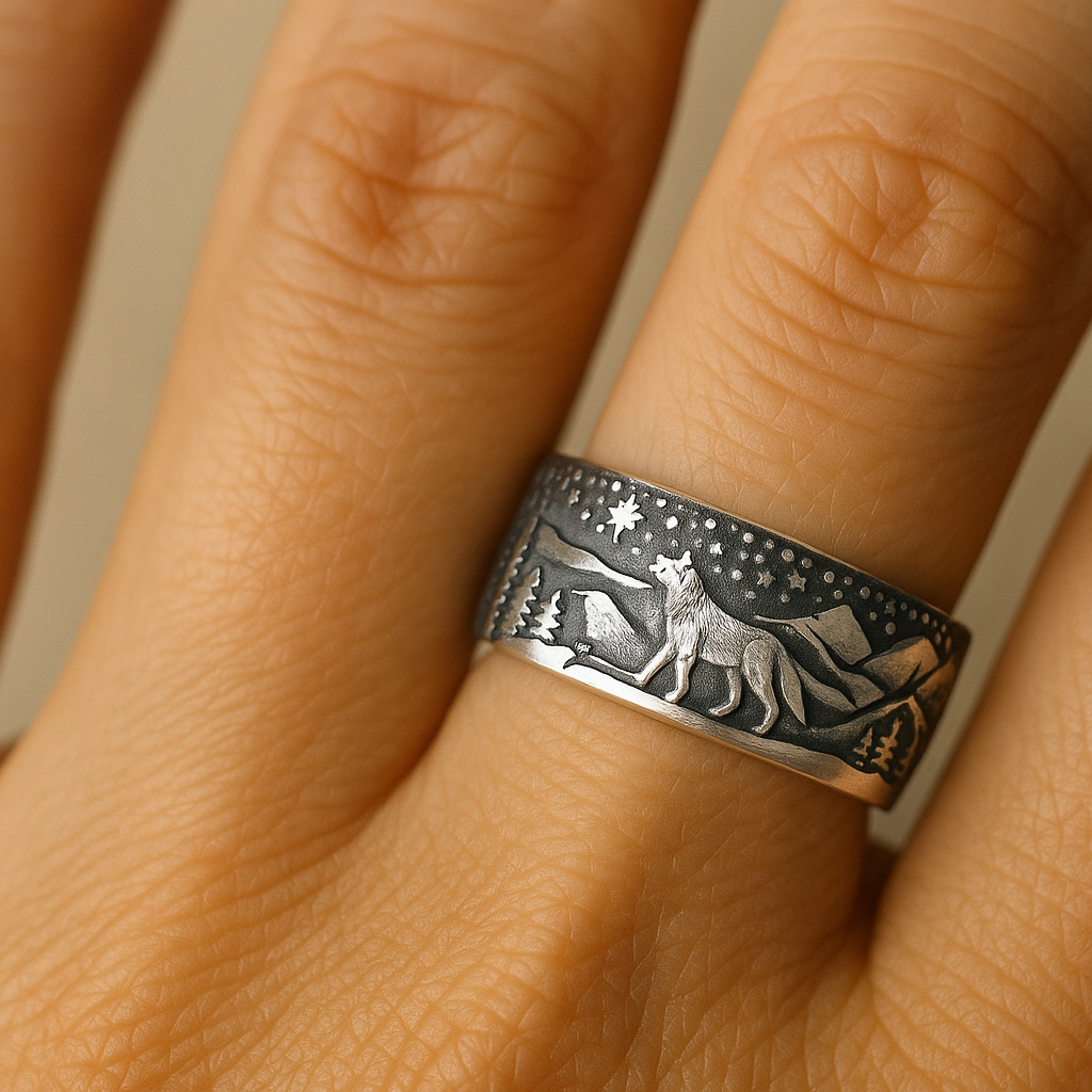 Wolf & Wölfin Ring